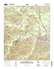 Winnfield West Louisiana Current topographic map, 1:24000 scale, 7.5 X 7.5 Minute, Year 2015
