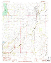Wisner Louisiana Historical topographic map, 1:24000 scale, 7.5 X 7.5 Minute, Year 1983