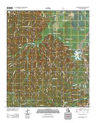Woodworth West Louisiana Historical topographic map, 1:24000 scale, 7.5 X 7.5 Minute, Year 2012