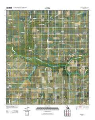 Wright Louisiana Historical topographic map, 1:24000 scale, 7.5 X 7.5 Minute, Year 2012
