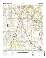 Youngsville Louisiana Current topographic map, 1:24000 scale, 7.5 X 7.5 Minute, Year 2015