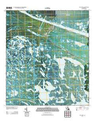 Yscloskey Louisiana Historical topographic map, 1:24000 scale, 7.5 X 7.5 Minute, Year 2012