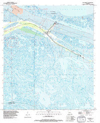 Yscloskey Louisiana Historical topographic map, 1:24000 scale, 7.5 X 7.5 Minute, Year 1994
