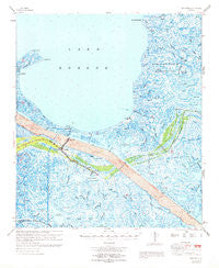 Yscloskey Louisiana Historical topographic map, 1:62500 scale, 15 X 15 Minute, Year 1969