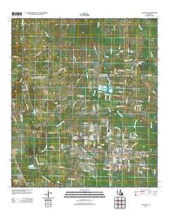 Zachary Louisiana Historical topographic map, 1:24000 scale, 7.5 X 7.5 Minute, Year 2012