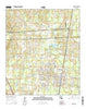 Zachary Louisiana Current topographic map, 1:24000 scale, 7.5 X 7.5 Minute, Year 2015
