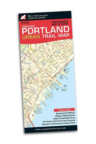 Buy map Greater Portland Urban Trail Map