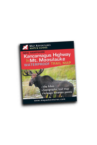 Buy map Kancamagus Highway & Mt. Moosilauke Hiking and Biking