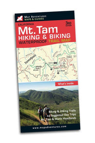 Buy map Mt. Tam Hiking & Biking Map
