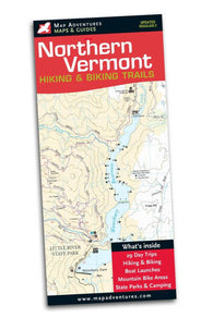 Buy map Northern Vermont Hiking & Biking Map