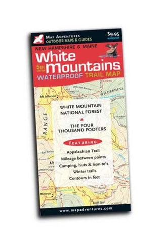 Buy map White Mountains Hiking Trail Map