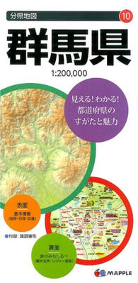 Buy map Gunma Prefecture Map