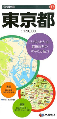 Buy map Tokyo Prefecture Map