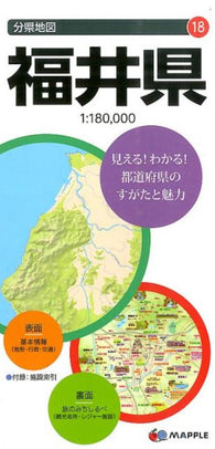 Buy map Fukui Prefecture Map