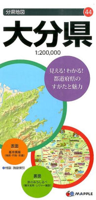 Buy map Oita Prefecture Map