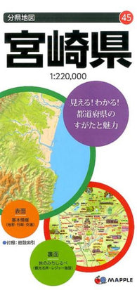 Buy map Miyazaki Prefecture Map