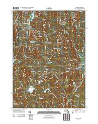 Ashby Massachusetts Historical topographic map, 1:24000 scale, 7.5 X 7.5 Minute, Year 2012