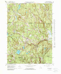 Ashby Massachusetts Historical topographic map, 1:25000 scale, 7.5 X 7.5 Minute, Year 1965