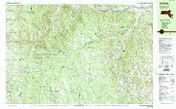 Ashfield Massachusetts Historical topographic map, 1:25000 scale, 7.5 X 15 Minute, Year 1990