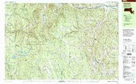 Ashfield Massachusetts Historical topographic map, 1:25000 scale, 7.5 X 15 Minute, Year 1998