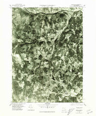 Ashfield Massachusetts Historical topographic map, 1:25000 scale, 7.5 X 7.5 Minute, Year 1975