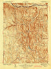 Ashfield Massachusetts Historical topographic map, 1:31680 scale, 7.5 X 7.5 Minute, Year 1943