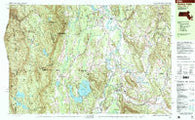 Ashley Falls Massachusetts Historical topographic map, 1:25000 scale, 7.5 X 15 Minute, Year 1997