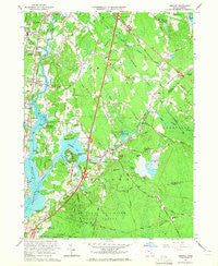 Assonet Massachusetts Historical topographic map, 1:24000 scale, 7.5 X 7.5 Minute, Year 1963