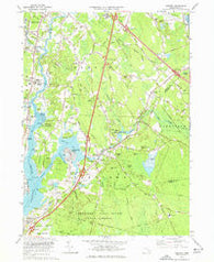 Assonet Massachusetts Historical topographic map, 1:24000 scale, 7.5 X 7.5 Minute, Year 1977