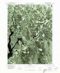 Assonet Massachusetts Historical topographic map, 1:25000 scale, 7.5 X 7.5 Minute, Year 1977