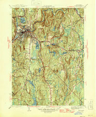 Athol Massachusetts Historical topographic map, 1:31680 scale, 7.5 X 7.5 Minute, Year 1946