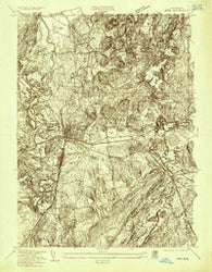 Ayer Massachusetts Historical topographic map, 1:24000 scale, 7.5 X 7.5 Minute, Year 1935