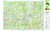 Ayer Massachusetts Historical topographic map, 1:25000 scale, 7.5 X 15 Minute, Year 1988