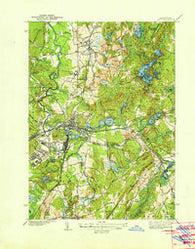 Ayer Massachusetts Historical topographic map, 1:31680 scale, 7.5 X 7.5 Minute, Year 1939