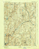 Barre Massachusetts Historical topographic map, 1:62500 scale, 15 X 15 Minute, Year 1894