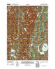 Bash Bish Falls Massachusetts Historical topographic map, 1:24000 scale, 7.5 X 7.5 Minute, Year 2012