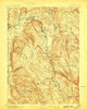 Becket Massachusetts Historical topographic map, 1:62500 scale, 15 X 15 Minute, Year 1897