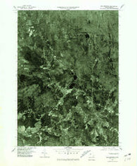 Belchertown Massachusetts Historical topographic map, 1:25000 scale, 7.5 X 7.5 Minute, Year 1975