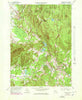 Belchertown Massachusetts Historical topographic map, 1:25000 scale, 7.5 X 7.5 Minute, Year 1964