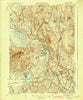 Belchertown Massachusetts Historical topographic map, 1:31680 scale, 7.5 X 7.5 Minute, Year 1943