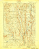 Belchertown Massachusetts Historical topographic map, 1:62500 scale, 15 X 15 Minute, Year 1893