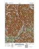 Bernardston Massachusetts Historical topographic map, 1:24000 scale, 7.5 X 7.5 Minute, Year 2012