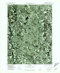 Blackstone Massachusetts Historical topographic map, 1:25000 scale, 7.5 X 7.5 Minute, Year 1977