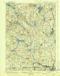 Blackstone Massachusetts Historical topographic map, 1:62500 scale, 15 X 15 Minute, Year 1900