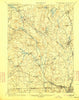 Blackstone Massachusetts Historical topographic map, 1:62500 scale, 15 X 15 Minute, Year 1900