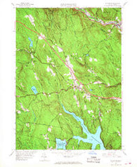 Blandford Massachusetts Historical topographic map, 1:24000 scale, 7.5 X 7.5 Minute, Year 1955