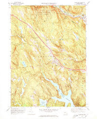 Blandford Massachusetts Historical topographic map, 1:24000 scale, 7.5 X 7.5 Minute, Year 1972