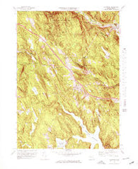 Blandford Massachusetts Historical topographic map, 1:25000 scale, 7.5 X 7.5 Minute, Year 1972