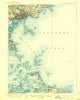 Boston Bay Massachusetts Historical topographic map, 1:62500 scale, 15 X 15 Minute, Year 1903
