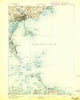 Boston Bay Massachusetts Historical topographic map, 1:62500 scale, 15 X 15 Minute, Year 1892